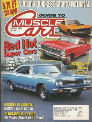 GUIDE TO MUSCLE CARS 1991 APR - 5.0 LX, GN, BOSSES